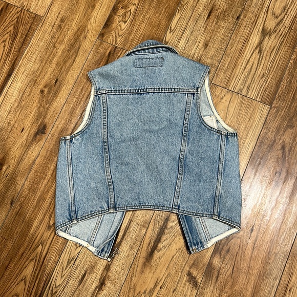 Retro Jean Vest - Picture 2 of 3